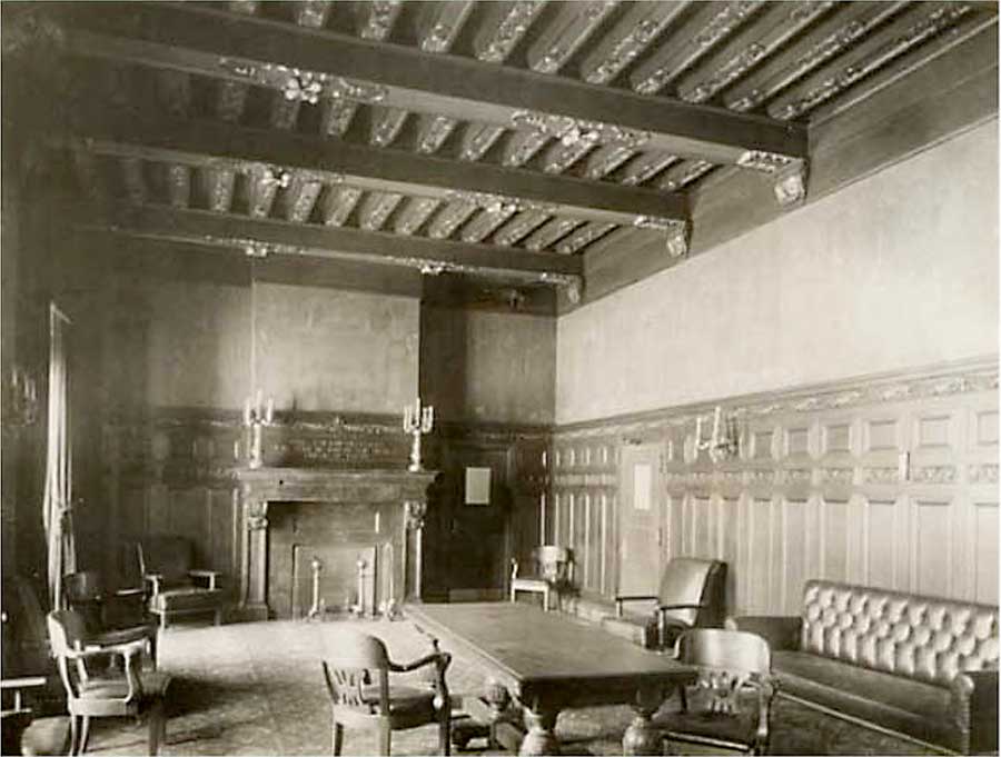 RR Armchair seen in House Retiring Room, 1905.