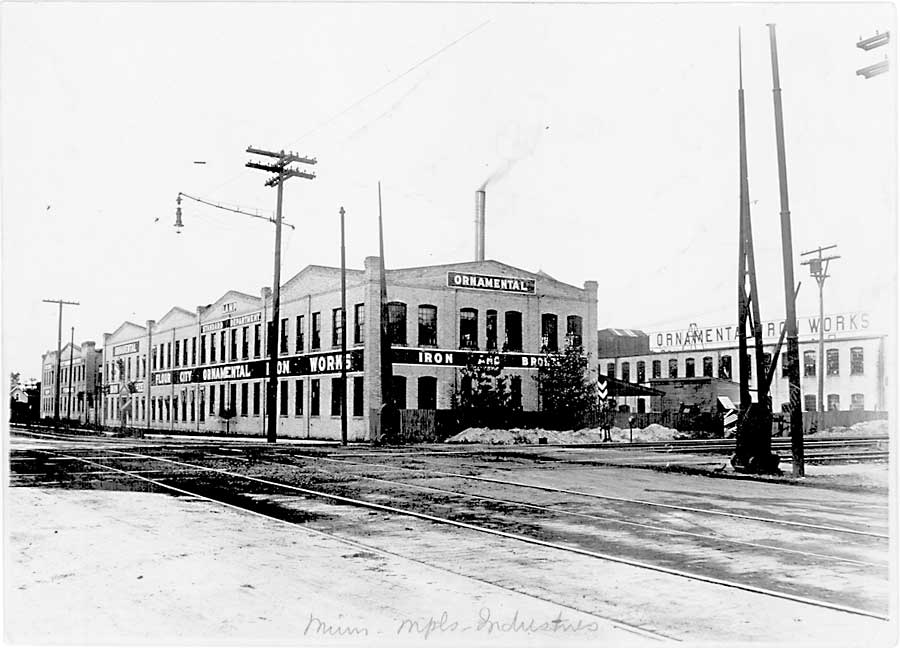 photo of Flour City Ornamental Ironworks factory, Minneapolis