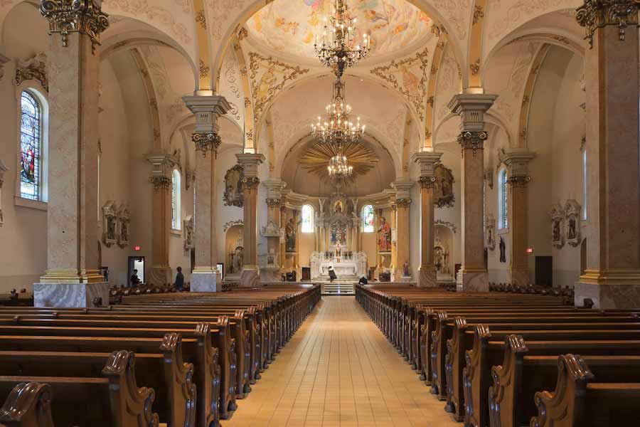 Photo of interior  - Church of St. Agnes interior, St. Paul.